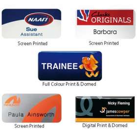 Plastic Staff Name Badges - extra picture