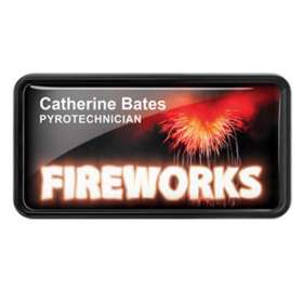 Framed Name Badges - extra picture