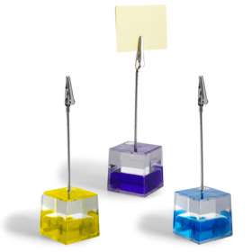 Aqua Cube Memo Holders  - extra picture