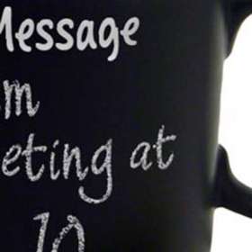 Chalkboard Mug - extra picture