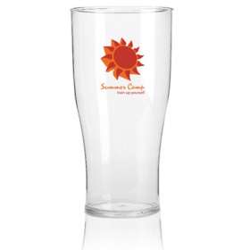 20oz Tulip Reusable Plastic Pint Glasses