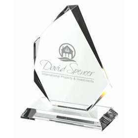 Medium Optical Crystal Trophy