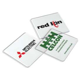 Clear Plastic Coasters - extra picture