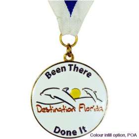 Stamped Iron Medal - extra picture