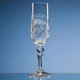 Flamenco Lead Crystal Champagne Flute