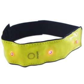 Flashing LED Reflective Bands