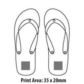 Beach Flip Flops  - extra picture