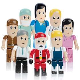 USB Large People Flashdrives - extra picture