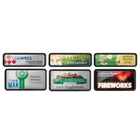 Framed Name Badges - extra picture