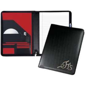 Malvern A4 Leather Zipped Conference Folders