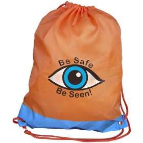 Reflective Drawstring Bags - extra picture