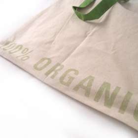 Organic Cotton Shopper Bags With Message - extra picture