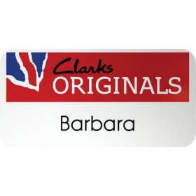 Plastic Staff Name Badges - extra picture