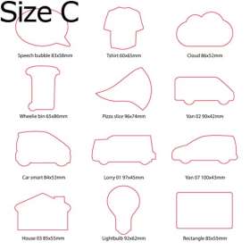 Shaped Flexible Fridge Magnets - extra picture