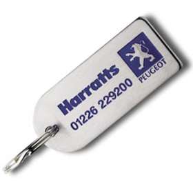 Die Stamped Stainless Steel Keyrings