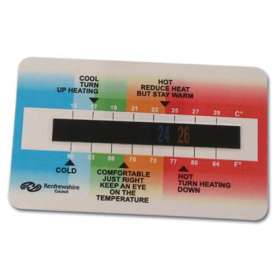 Temperature Gauge Cards