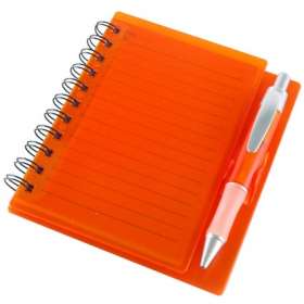 Notepad in a Plastic Case and Pen - extra picture