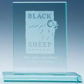 Rectangle Jade Glass Award