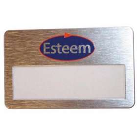 Metal Window Staff Name Badges - extra picture