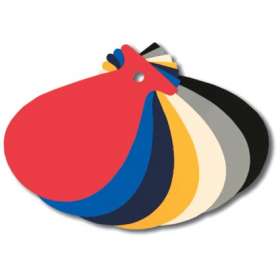 Self Cling Round Tax Disc Holder - extra picture