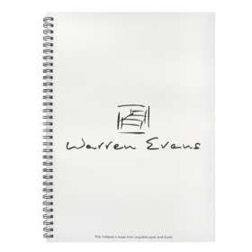 Recycled A4 Card Cover Notepads - extra picture