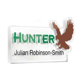 Bespoke Acrylic Name Badges - extra picture