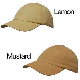 Washed Chino Twill Cap - extra picture