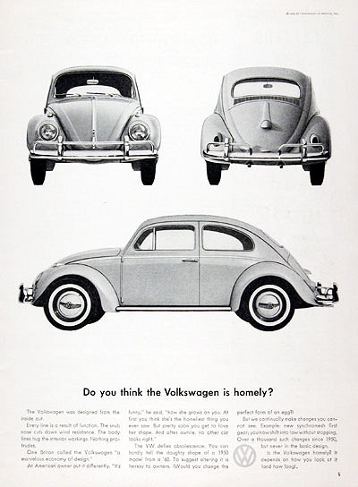 Volkswagen are known for creating groundbreaking advertisements in the 50s & 60s