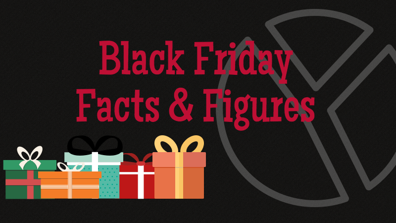 Black Friday Infographic Title: Black Friday Facts and Figures.