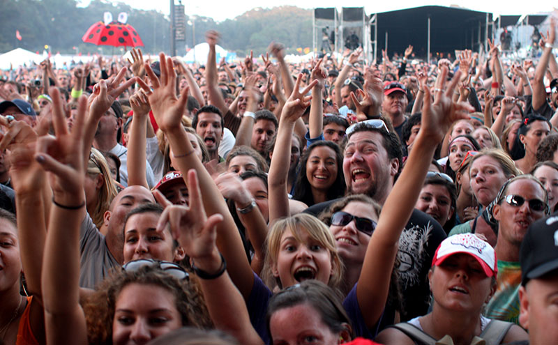 marketing to a crowd and crowdsourcing in product development.