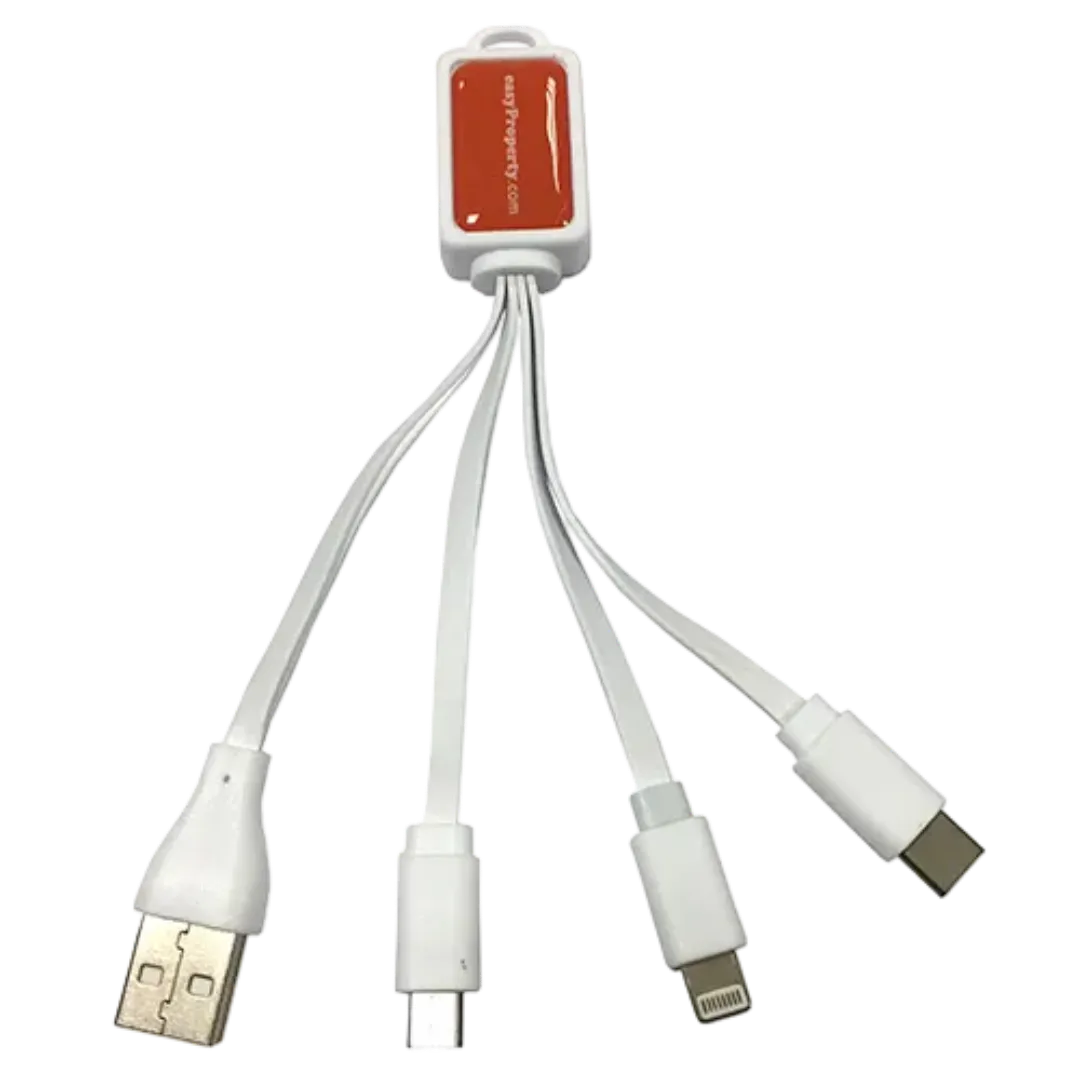 Usb Adapter Many Branded Multi USB Adaptor Cables 2 | Printed Charger Cables