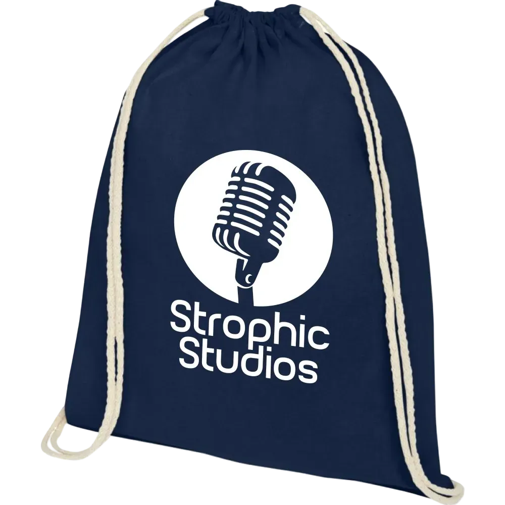 Oregon String Backpack Promotional Oregon Cotton Drawstring Backpack | Total Merchandise