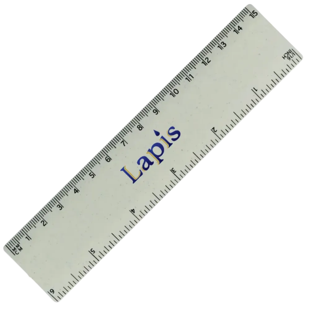 Plastic Bio Ruler Printed Recycled Biodegradable Plastic Rulers | Total Merchandise
