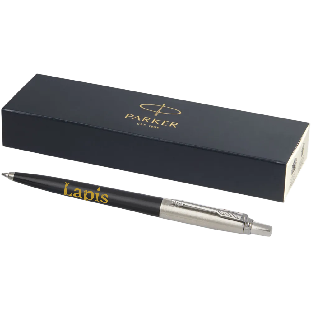 Parker Jotter-balpen | Kensington Red | Medium punt met blauwe inkt | Cadeauverpakking