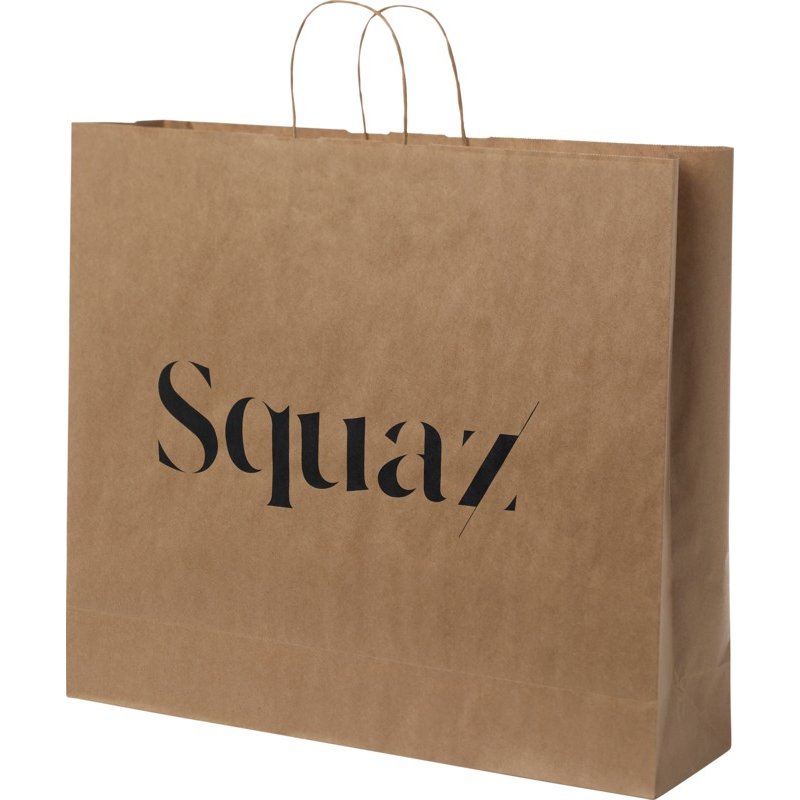 XXL Kraft Paper Bags with Twisted Handles | Total Merchandise