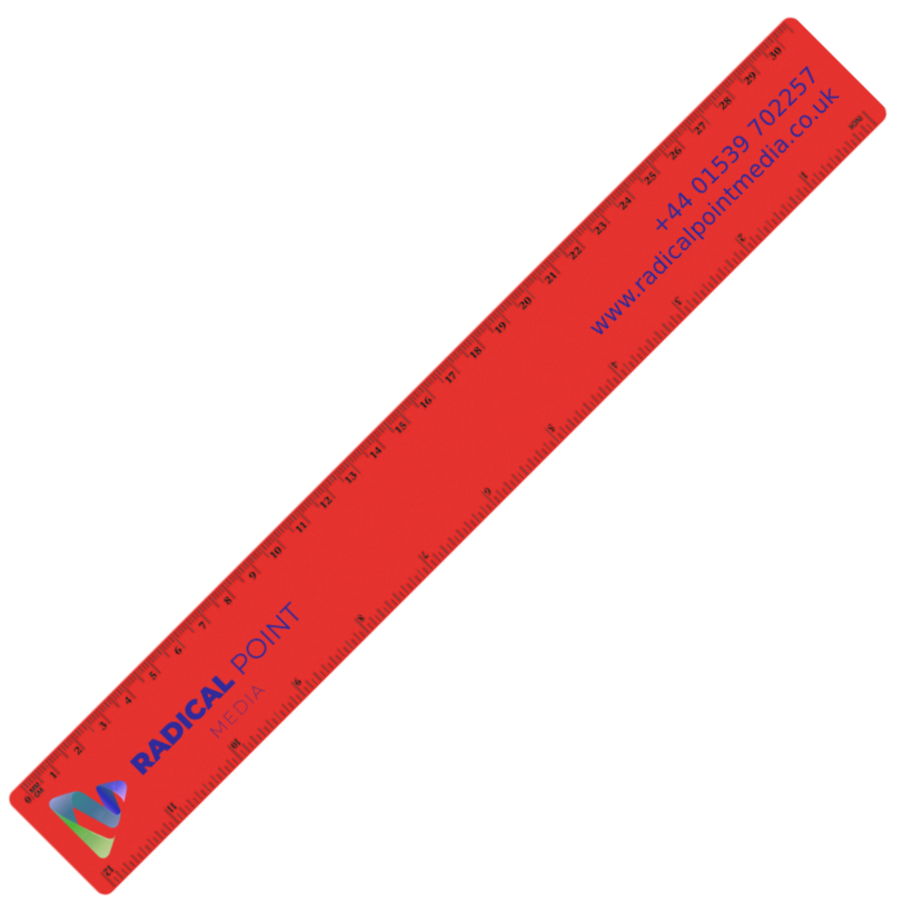 30cm Recycled Plastic Ruler | Total Merchandise
