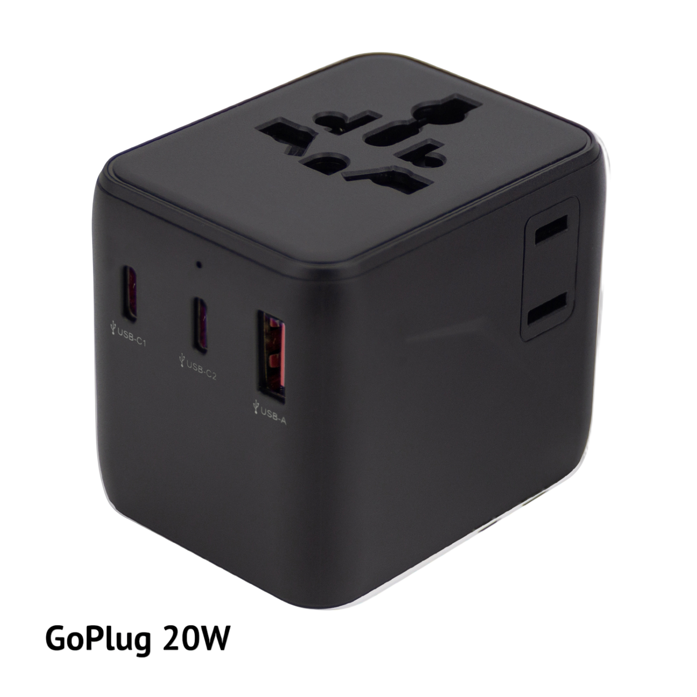 Logo Branded 20W Go Plug Travel Adapter | Total Merchandise