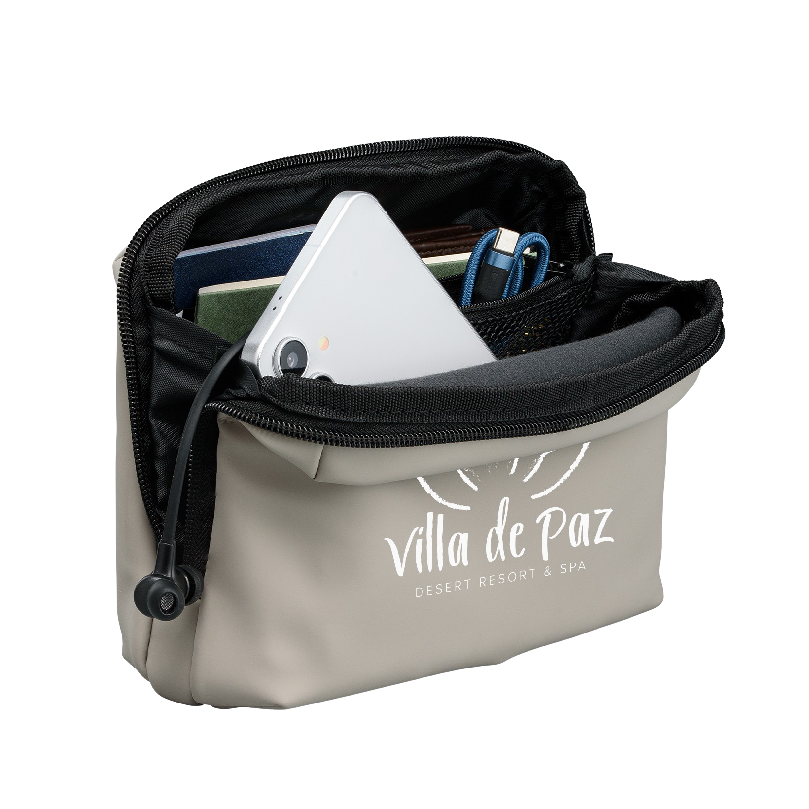 Custom Branded Multi Pocket Tech Bag | Total Merchandise