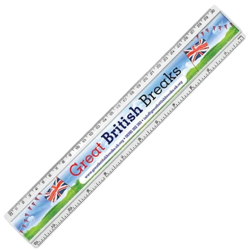 Ruler Insertable 30cm Insert Ruler | Printed Rulers | Total Merchandise