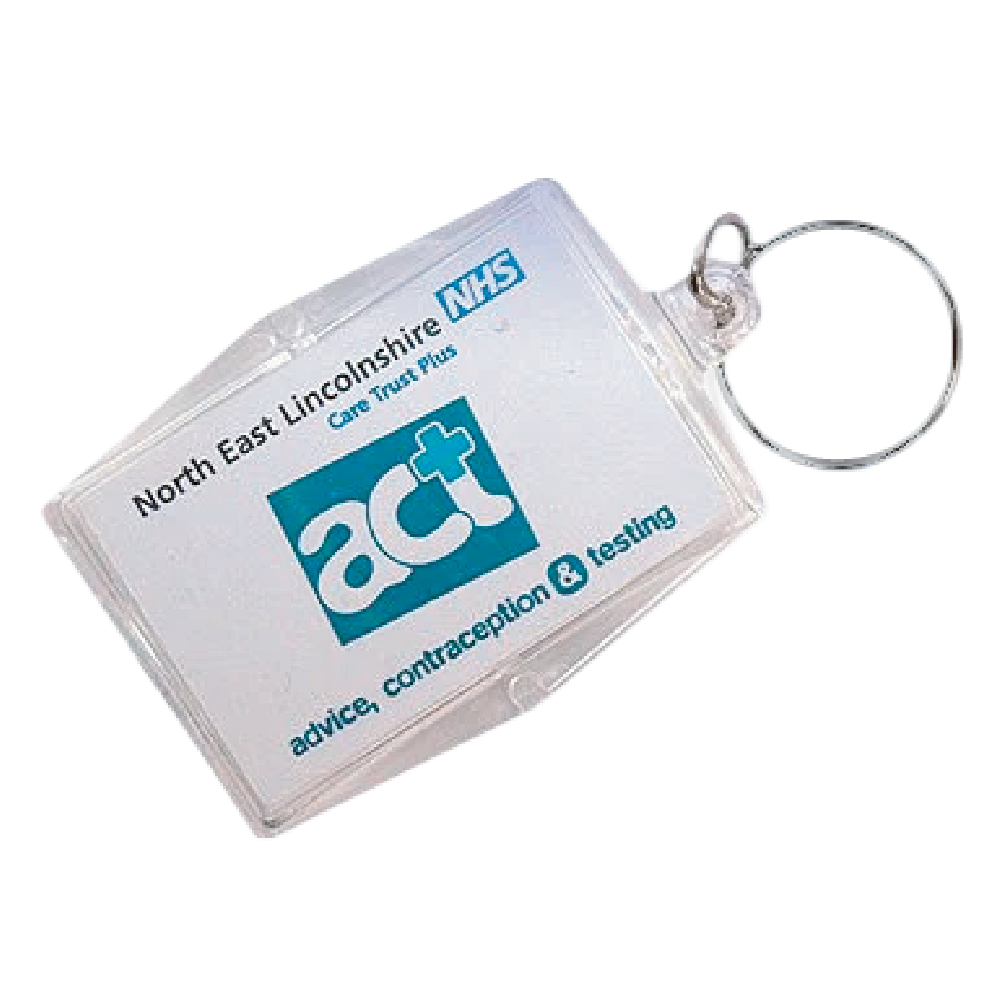 Wallet Condom Rings Acrylic Condom Keyrings | Custom Condom Keychains