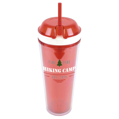 550ml Snack and Sip Water Bottles Personalised Snack Compartment Bottles Branded Water and