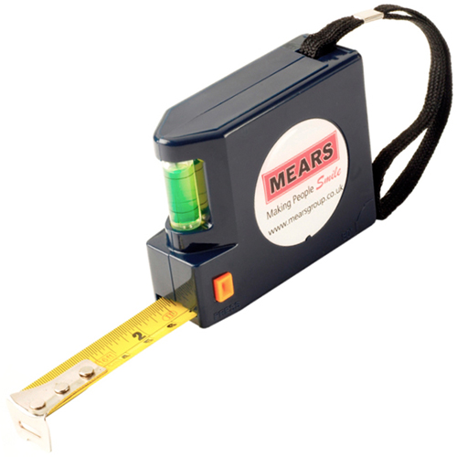 5M Spirit Level Tape Measure Promotional Measuring Tapes