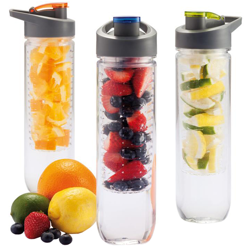 800ml Tritan Fruit Infuser Bottles Promotional Mugs Personalised