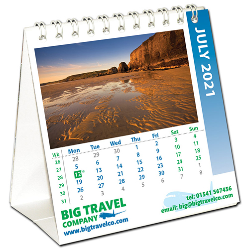 Mini Easel Calendars Printed Calendars Office Gifts