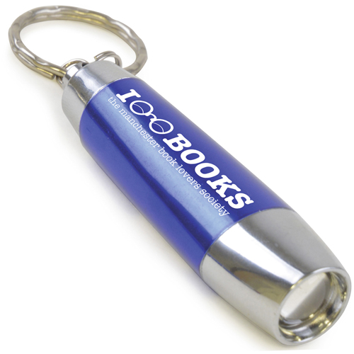 Ashby LED Keyring Torches Promotional Key Rings Printed Keyrings
