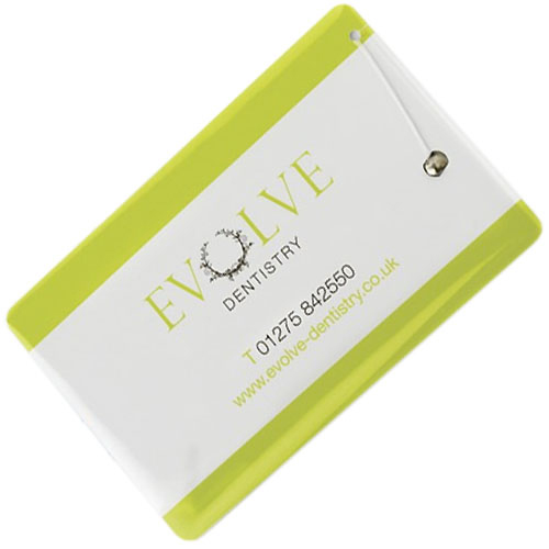 Credit Card Dental Floss Health and Safety Printed Lip Balms