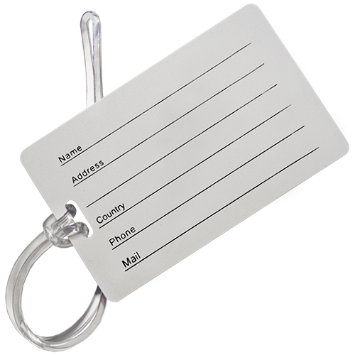 Credit Card Luggage Tags Promotional Travel and Motoring Printed