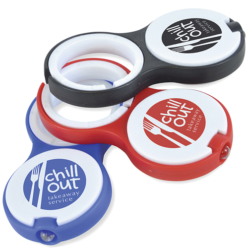 Figure 8 Keyring Torch Promotional Key Rings Printed Keyrings Low Prices & Fast Lead Times