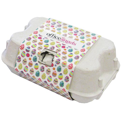 Mini Foil Chocolate Egg Cartons Promotional Sweets Personalised