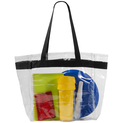 Hampton Clear PVC Tote Bags Promotional Bags Printed Bags